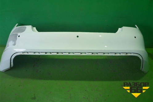 Бампер задний (под парктроник) (60U807421B) для Skoda Rapid с 2013г