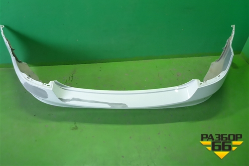 Бампер задний (под парктроник) (60U807421B) для Skoda Rapid с 2013г