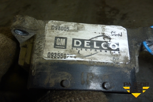 Блок управления двигателем (1.6л МКПП) (09355929) для Opel Astra G 1998-2005г