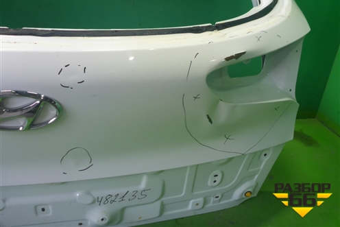Дверь багажника без стекла (до 2018г) (73700D7000) для Hyundai Tucson с 2015-2022г