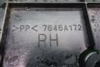 Ящик инструментальный в багажник (правый) (7646A172) для Mitsubishi ASX с 2010г