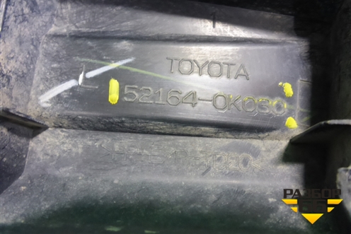 Накладка заднего бампера левая (521640K030) для Toyota Hilux с 2015г