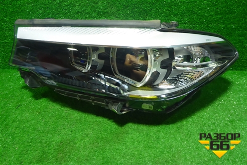 Фара левая (до 2020г LED без блоков) (7439183) для BMW 5-серия G30 с 2017г