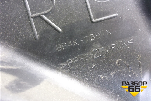 Стеклоподъёмник электрический задний левый (BP4K7397X) для Mazda Mazda 3 (BK) с 2003-2009г 