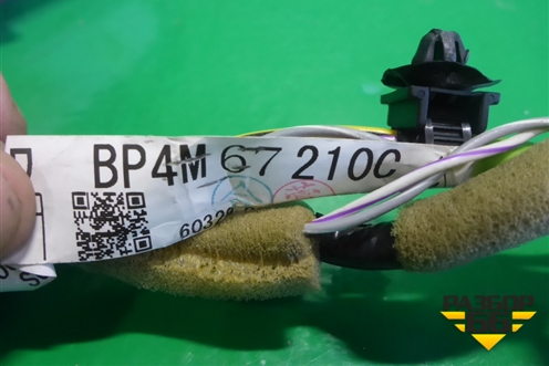 Проводка двери задней левой (BP4M67210C) для Mazda Mazda 3 (BK) с 2003-2009г 