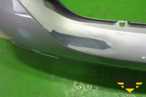 Бампер задний (до 2018г под парктроник) (850220639R) для Renault Logan II с 2012г