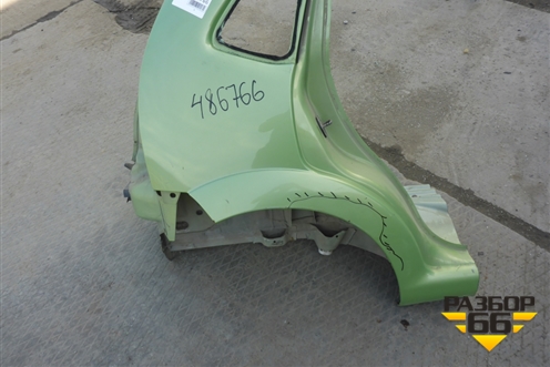 Крыло заднее правое для Citroen C3 с 2002-2009г
