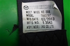 Ремень безопасности задний левый для Mazda Mazda 3 (BM) с 2013-2019г