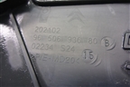 Кронштейн заднего бампера левый (3х дверный кузов) (9650693680) для Citroen C4 с 2005-2011г