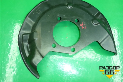 Кожух тормозного диска задний правый (441514EA0A1) для Nissan Qashqai (J11E) с 2013г