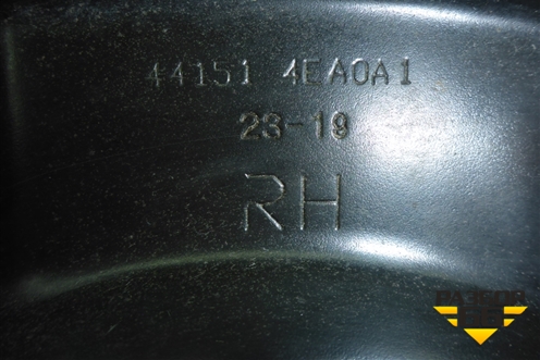 Кожух тормозного диска задний правый (441514EA0A1) для Nissan Qashqai (J11E) с 2013г