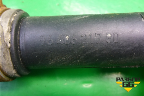 Трубка системы охлаждения (9640621780) для Citroen C3 с 2002-2009г