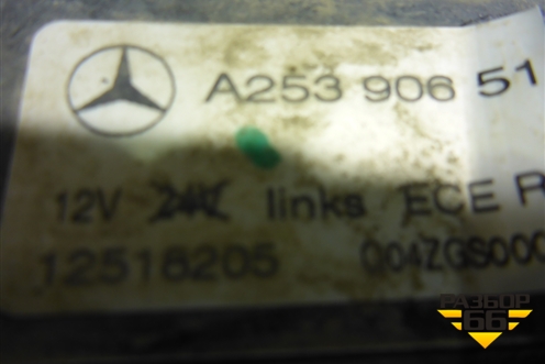 Фара левая (до 2019г LED без блоков) (A2539065101) для Mercedes Benz GLC-Klass X253  с 2015г
