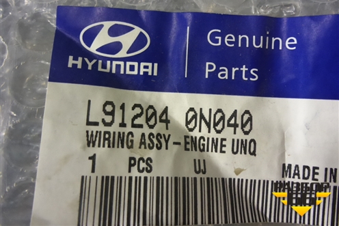 Проводка подкапотная (новая 1.4л АКПП) (L912040N040) для Hyundai Verna с 2005-2010г