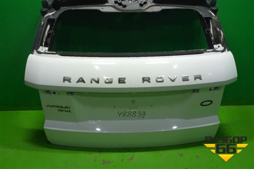 Дверь багажника без стекла (5-ти дверный кузов) (LR027614) для Land Rover Range Rover Evoque с 2011-2018г