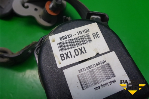 Ремень безопасности задний правый (898201G100) для Kia Rio с 2005-2011г