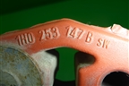 Кронштейн глушителя (1H0253147B) для Skoda Fabia с 2007-2014г