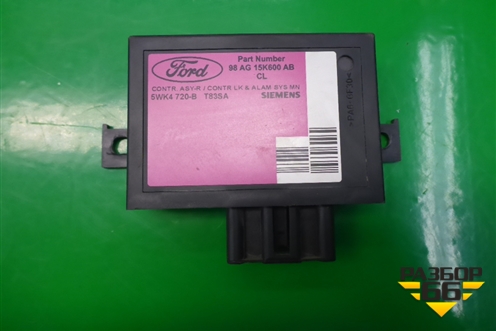 Блок управления центральным замком (98AG15K600AB) для Ford Focus 1 с 1998-2004г
