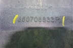 Накладка заднего бампера (после 2015г) (850708833R) для Renault Duster I с 2010-2021г