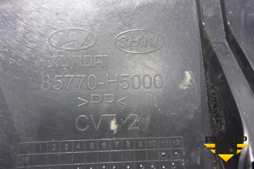 Обшивка багажника на заднюю панель (85770H5000) для Hyundai Solaris с 2017г