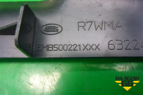Накладка на торпедо (вертикльная правая) (EMB500221) для Land Rover Discovery 3 с 2004-2009г