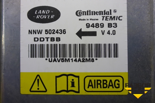 Блок управления AIR BAG (NNW502434) для Land Rover Discovery 3 с 2004-2009г