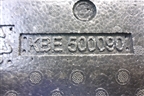 Ящик инструментальный в багажник (KBE500090) для Land Rover Discovery 3 с 2004-2009г
