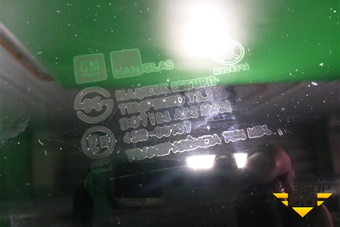 Стекло двери задней правой (седан) (95228224) для Chevrolet Aveo (Т300) с 2011г