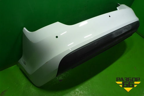 Бампер задний (под парктроник) (60U807421B) для Skoda Rapid с 2013г