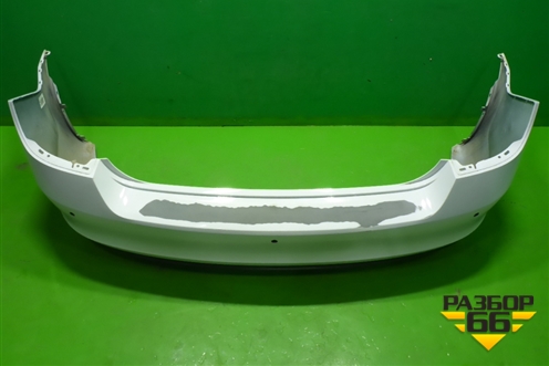 Бампер задний (под парктроник) (60U807421B) для Skoda Rapid с 2013г