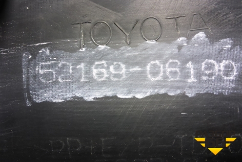 Юбка заднего бампера (5216906190) для Toyota Camry V70 с 2017г