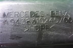 Воздуховод отопителя  (A9438310245) для Mercedes Benz  TRUCK Actros MP2 с 2002-2008г