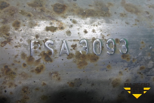 Глушитель средняя часть (PSA3093) для Peugeot 308 с 2007-2014г