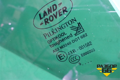 Стекло двери задней правой (CVB500280) для Land Rover Discovery 3 с 2004-2009г