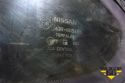 Стекло глухое правое (83300EW000) для Nissan Almera G15 с 2012г