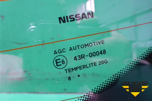 Стекло двери багажника (2018г) для Nissan Qashqai (J11E) с 2013г