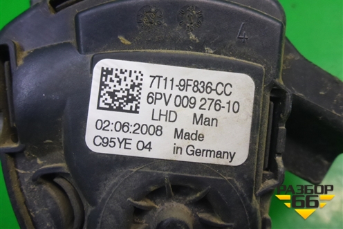 Педаль газа электронная (7T119F836CC) для Ford Transit Connect c 2002г