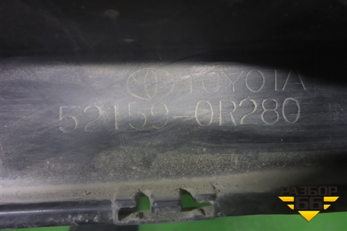 Бампер задний (под парктроник) (521590R280) для Toyota Rav-4 с 2018г