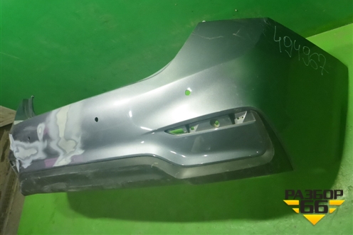 Бампер задний (до 2020г под парктроник) (86611H5000) для Hyundai Solaris с 2017г