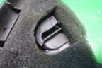 Накладка двери задней левой (уголок) для Hyundai Sonata-5 с 2001г