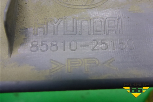 Обшивка стойки лобового стекла левая (8581025150) для Hyundai Aсcent с 2000г