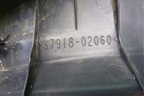 Накладка порога внутренняя заднего левого (6791802060) для Toyota Auris с 2006-2012г