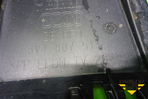 Бампер задний (под парктроник) (8V4807511) для Audi A3 (8V) с 2012-2020г