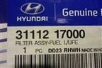 Фильтр топливный (новый) (3111217000) для Hyundai Matrix с 2001-2010г