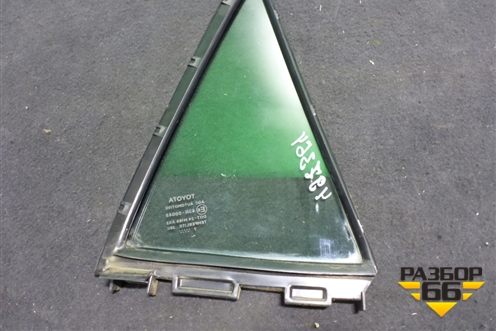 Стекло двери задней левой форточка (2007г) (6812402170) для Toyota Auris с 2006-2012г