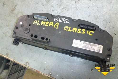 Щиток приборов МКПП (5511031900) для Nissan Almera Classic с 2006-2013г