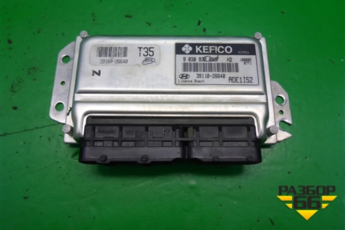 Блок управления двигателем (1.5л G4EC МКПП) (3911026640) для Hyundai Aсcent с 2000г