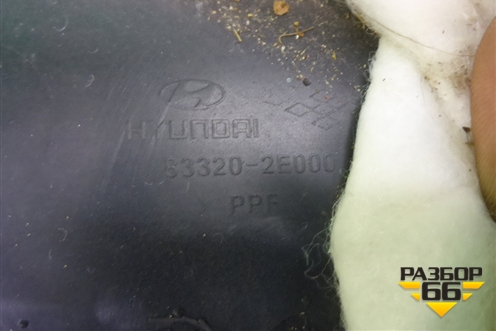 Обшивка двери задней правой под электрику (833202E000) для Hyundai Tucson с 2004-2010г