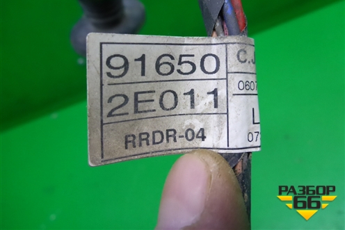 Проводка двери задней левой (916502E011) для Hyundai Tucson с 2004-2010г