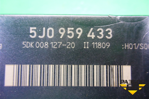 Блок комфорта (5J0959433) для Skoda Fabia с 2007-2014г